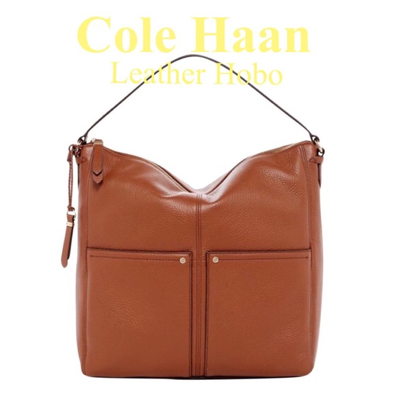 NWT Cole Haan Ilianna Leather Hobo - Picture 1 of 4